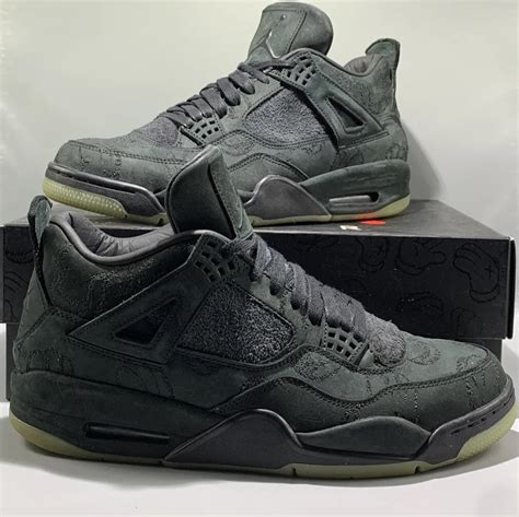 fake nike air jordans retro 4 kaws black|jordan 4 x kaws authentic.